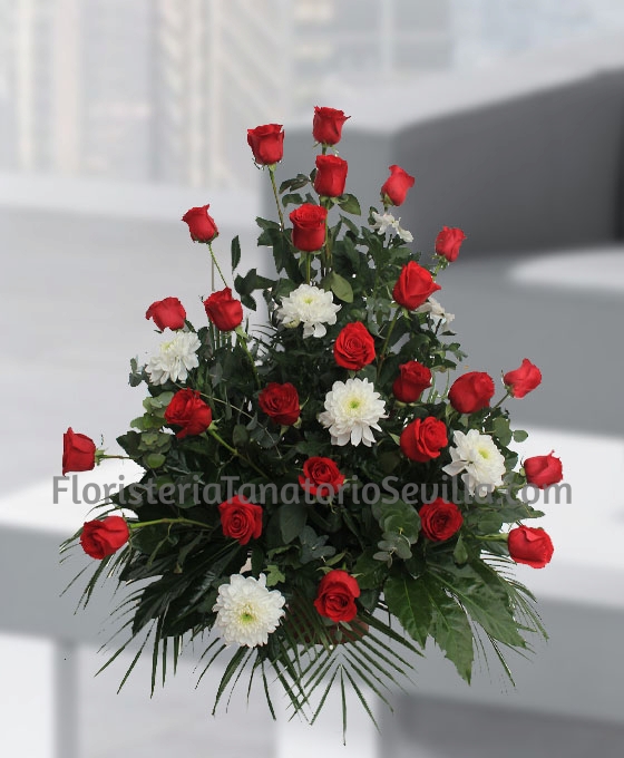 enviar flores para funeral urgentes al Tanatorio, Enviar Centro de flores para entierro en Sevilla, Flores funerarias urgentes para Sevilla, Mandar centros funerarios de flores para Sevilla